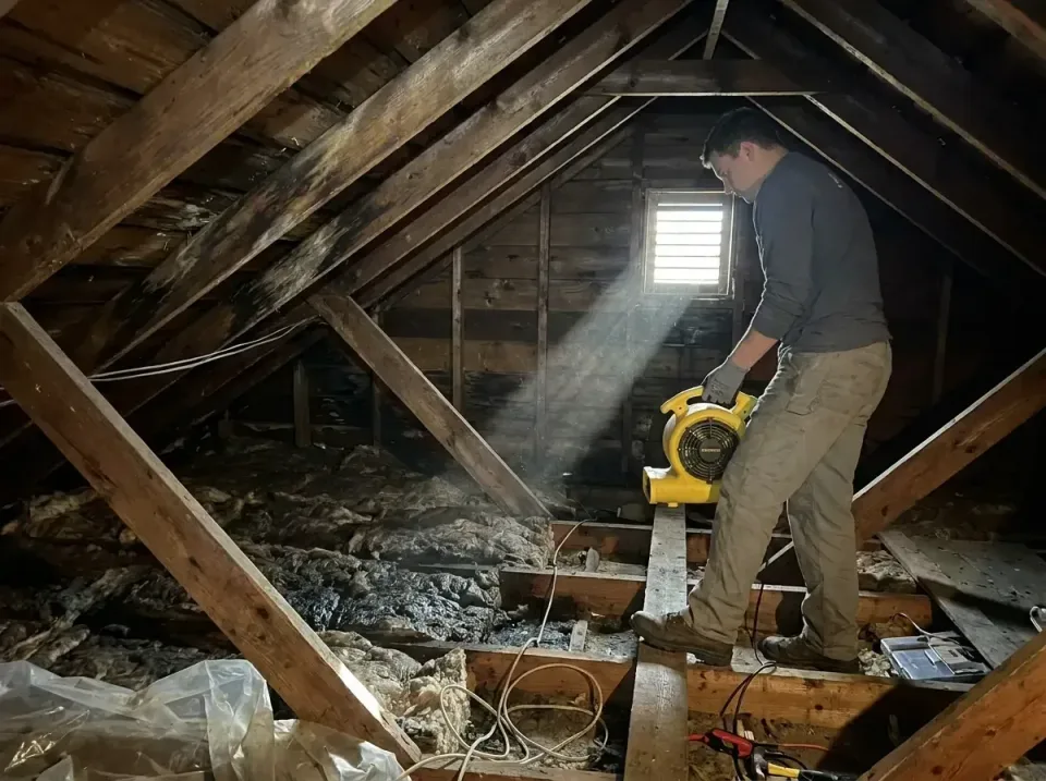 attic-water-damage-drying-proc-007 — frequently asked questions, Emergency Water Extraction & 24/7 Flood Response in Kingman…
